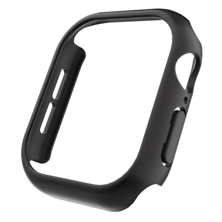 Apple Watch Series 10 46mm Case Matte Hollow Hard Bump Resistant Watch Protective Cover - Black#serie_1