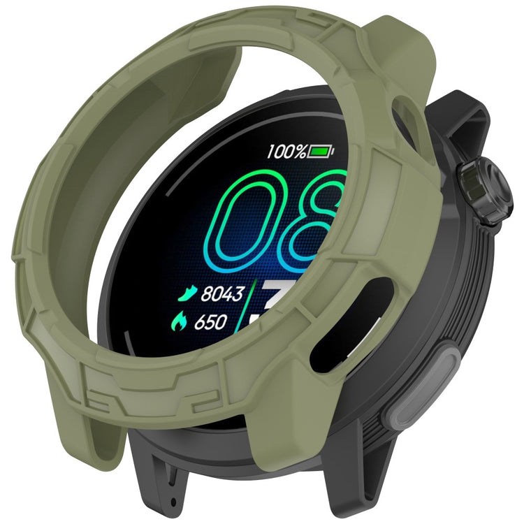 Coros Pace Pro Soft Flexible Watch Case Hollow Shockproof Bumper Frame Cover - Green#serie_2