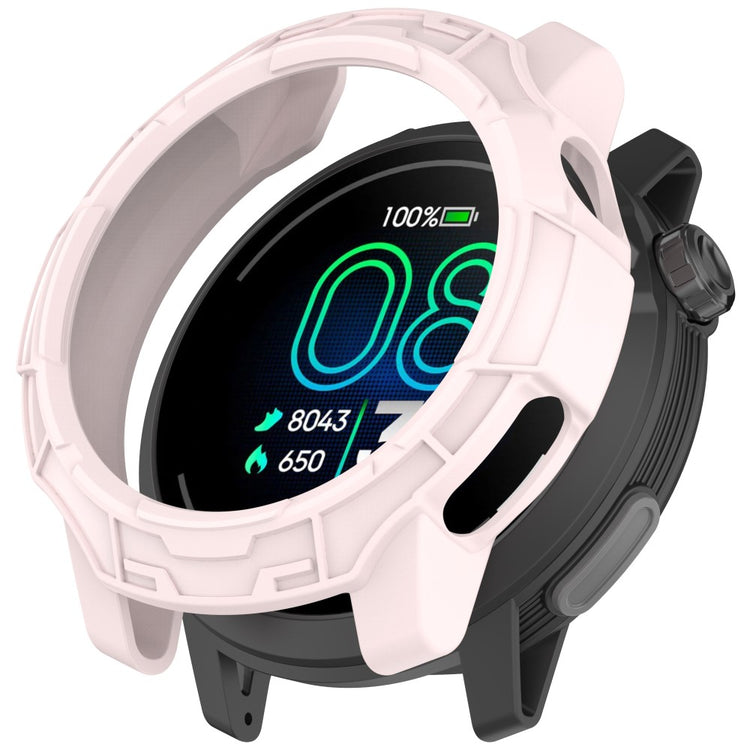 Coros Pace Pro Soft Flexible Watch Case Hollow Shockproof Bumper Frame Cover - Light Pink#serie_4