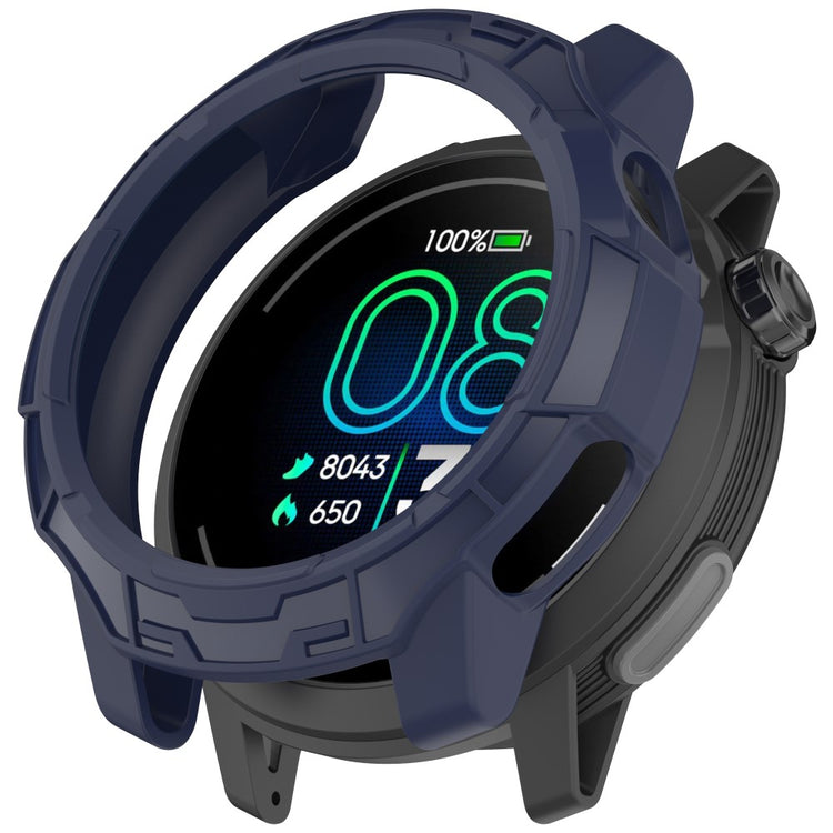 Coros Pace Pro Soft Flexible Watch Case Hollow Shockproof Bumper Frame Cover - Midnight Blue#serie_5