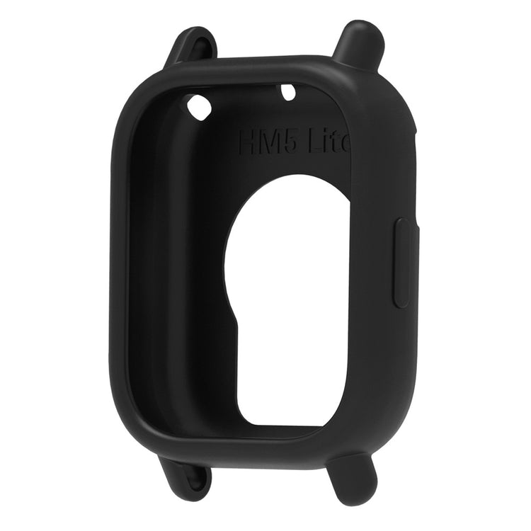 Xiaomi Redmi Watch 5 Lite Watch Case Soft Silicone Watch Cover - Black#serie_4