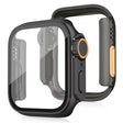 Rart Universal Cover med Skærmbeskytter i Glas og Silikone passer til Apple Watch Series 10 42mm / Apple Watch Series 1-3 42mm