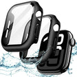 Blød Cover med Skærmbeskytter i Glas og Silikone passer til Apple Watch Series 10 42mm