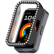 Beskyttende Rhinsten og Silikone Universal Bumper passer til Huawei Band 9 / Huawei Band 8