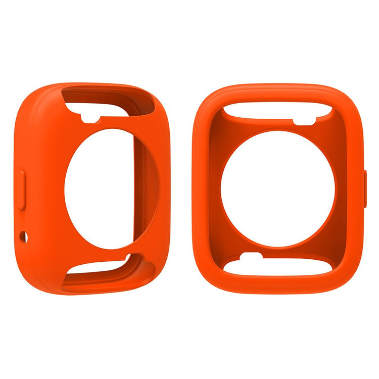 Beskyttende Silikone Universal Bumper passer til Xiaomi Redmi Watch 3 Active / Xiaomi Mi Watch Lite 3 - Orange#serie_6