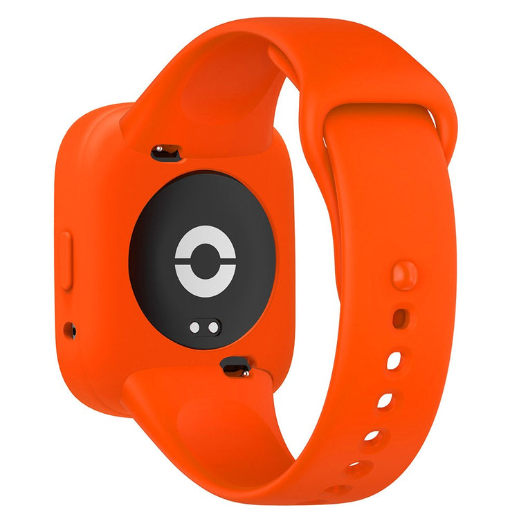 Beskyttende Silikone Universal Bumper passer til Xiaomi Redmi Watch 3 Active / Xiaomi Mi Watch Lite 3 - Orange#serie_6