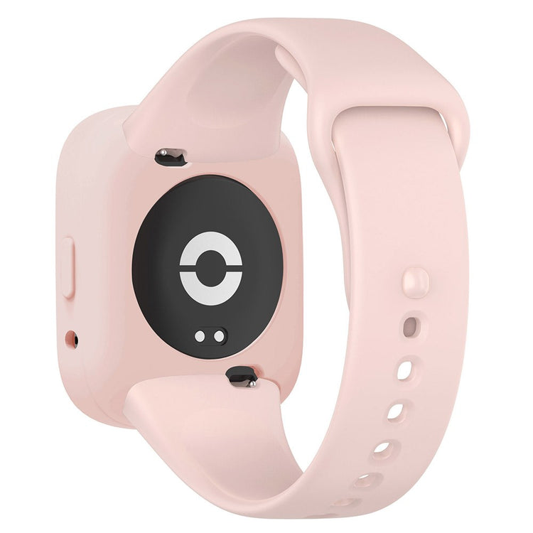 Beskyttende Silikone Universal Bumper passer til Xiaomi Redmi Watch 3 Active / Xiaomi Mi Watch Lite 3 - Pink#serie_8