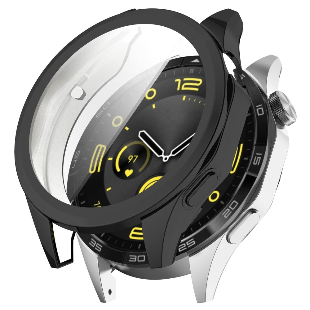 Meget Fed Silikone Cover passer til Huawei Watch GT 4 46mm - Sort#serie_1