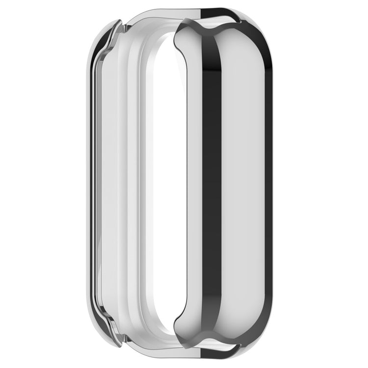 Rigtigt Fed Silikone Cover passer til Xiaomi Smart Band 8 - Sølv#serie_7