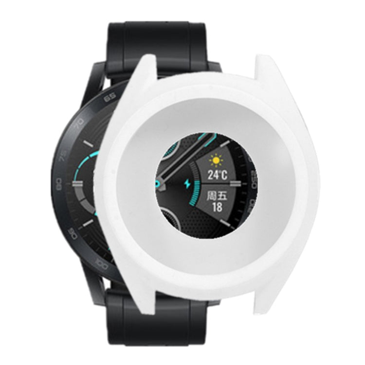 Beskyttende Silikone Universal Bumper passer til Huawei Watch GT 2 42mm / Huawei Watch GT 2 46mm - Hvid#serie_3