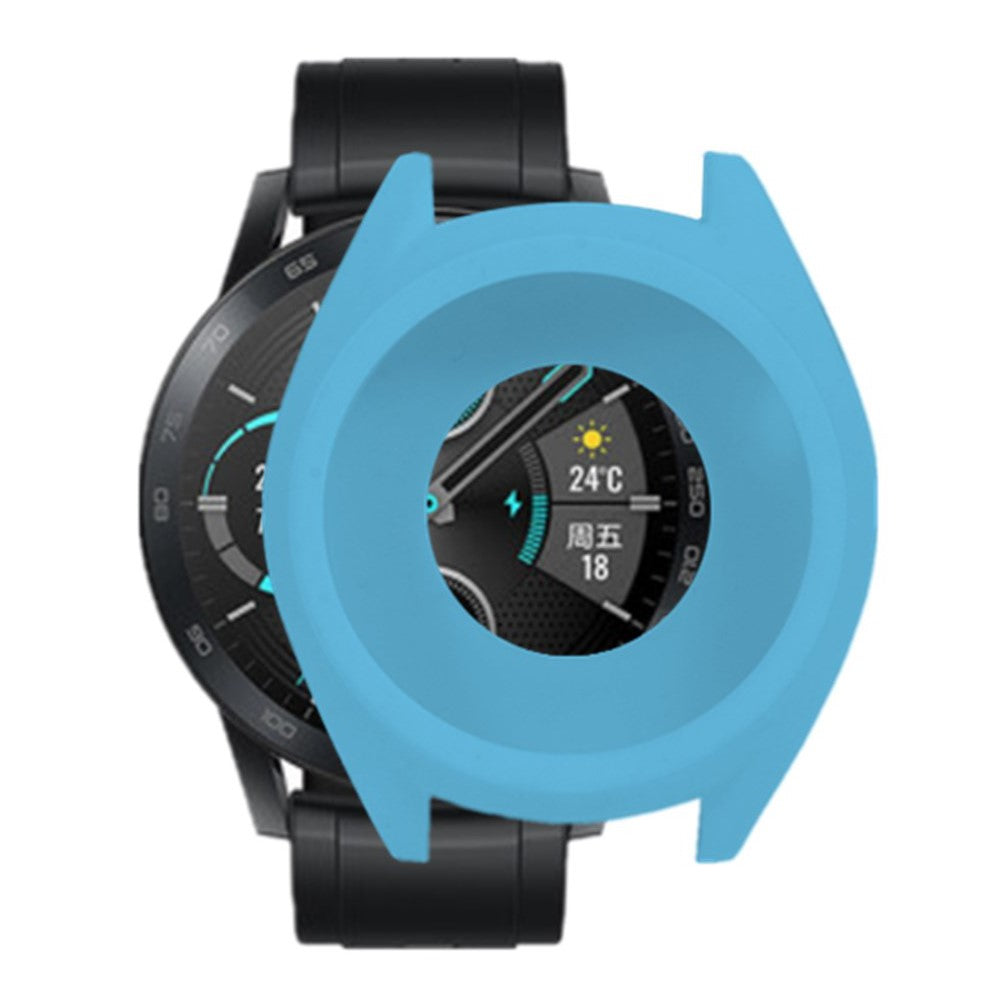 Beskyttende Silikone Universal Bumper passer til Huawei Watch GT 2 42mm / Huawei Watch GT 2 46mm - Blå#serie_9