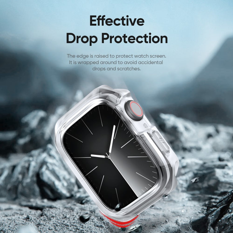 Rigtigt Fint Silikone Cover passer til Apple Smartwatch - Hvid#serie_6