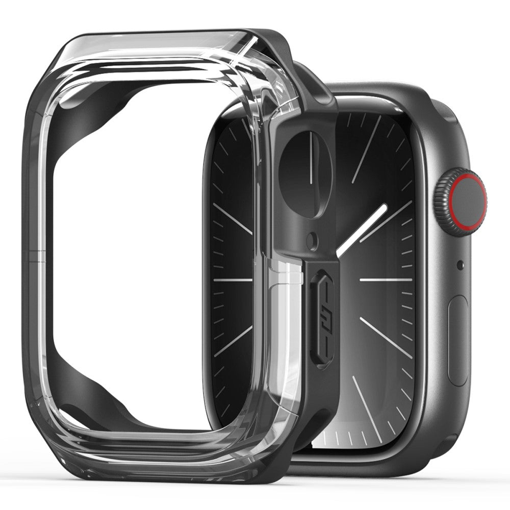 Meget Fint Silikone Cover passer til Apple Smartwatch - Sort#serie_3