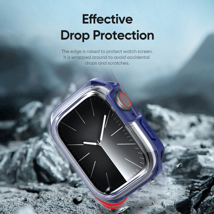Meget Fint Silikone Cover passer til Apple Smartwatch - Blå#serie_4