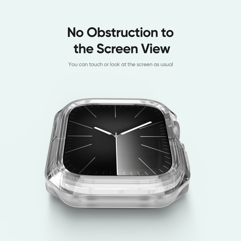 Meget Fint Silikone Cover passer til Apple Smartwatch - Hvid#serie_6