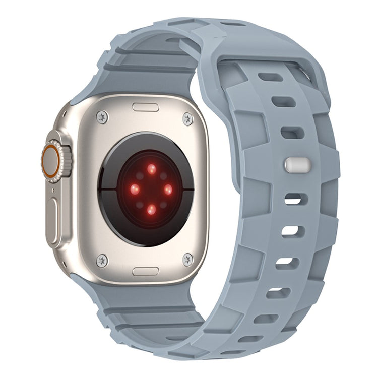 Vildt Rart Silikone Universal Rem passer til Apple Smartwatch - Blå#serie_4