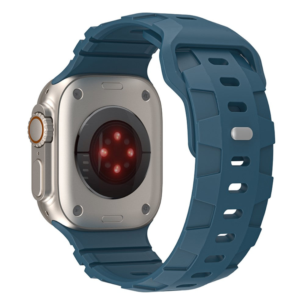 Vildt Rart Silikone Universal Rem passer til Apple Smartwatch - Blå#serie_6