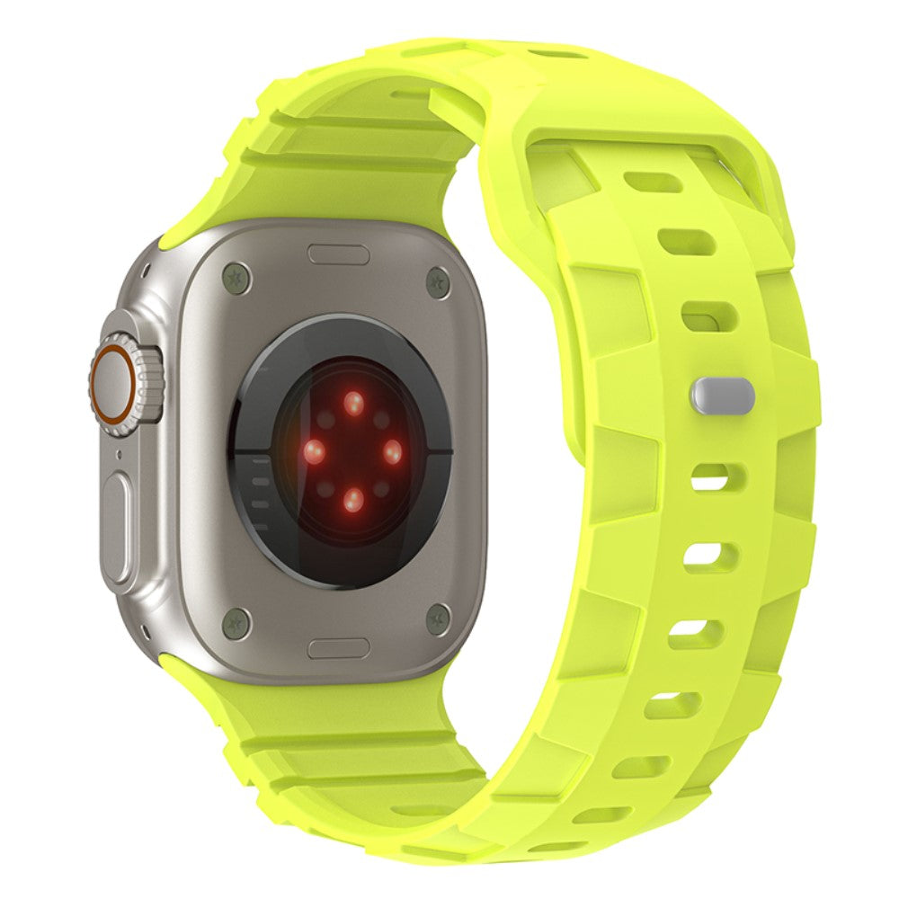 Vildt Rart Silikone Universal Rem passer til Apple Smartwatch - Grøn#serie_8