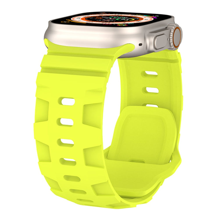 Vildt Rart Silikone Universal Rem passer til Apple Smartwatch - Grøn#serie_8