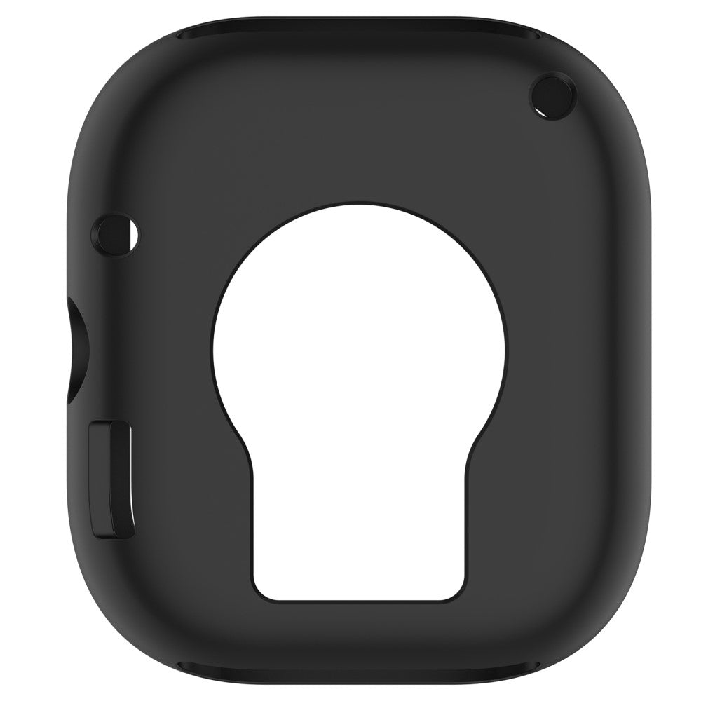 Beskyttende Silikone Cover passer til Xiaomi Redmi Watch 4 - Sort#serie_10