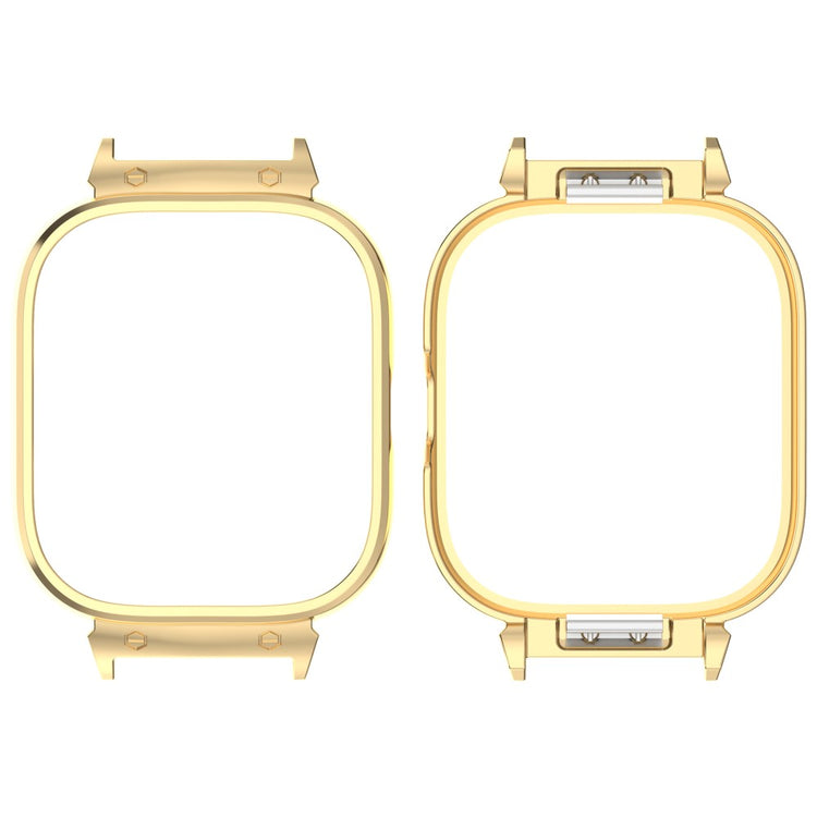 Metal Bumper passer til Xiaomi Redmi Watch 4 - Guld#serie_4