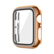 Super Sejt Rhinsten Og Glas Universal Rem passer til Apple Smartwatch