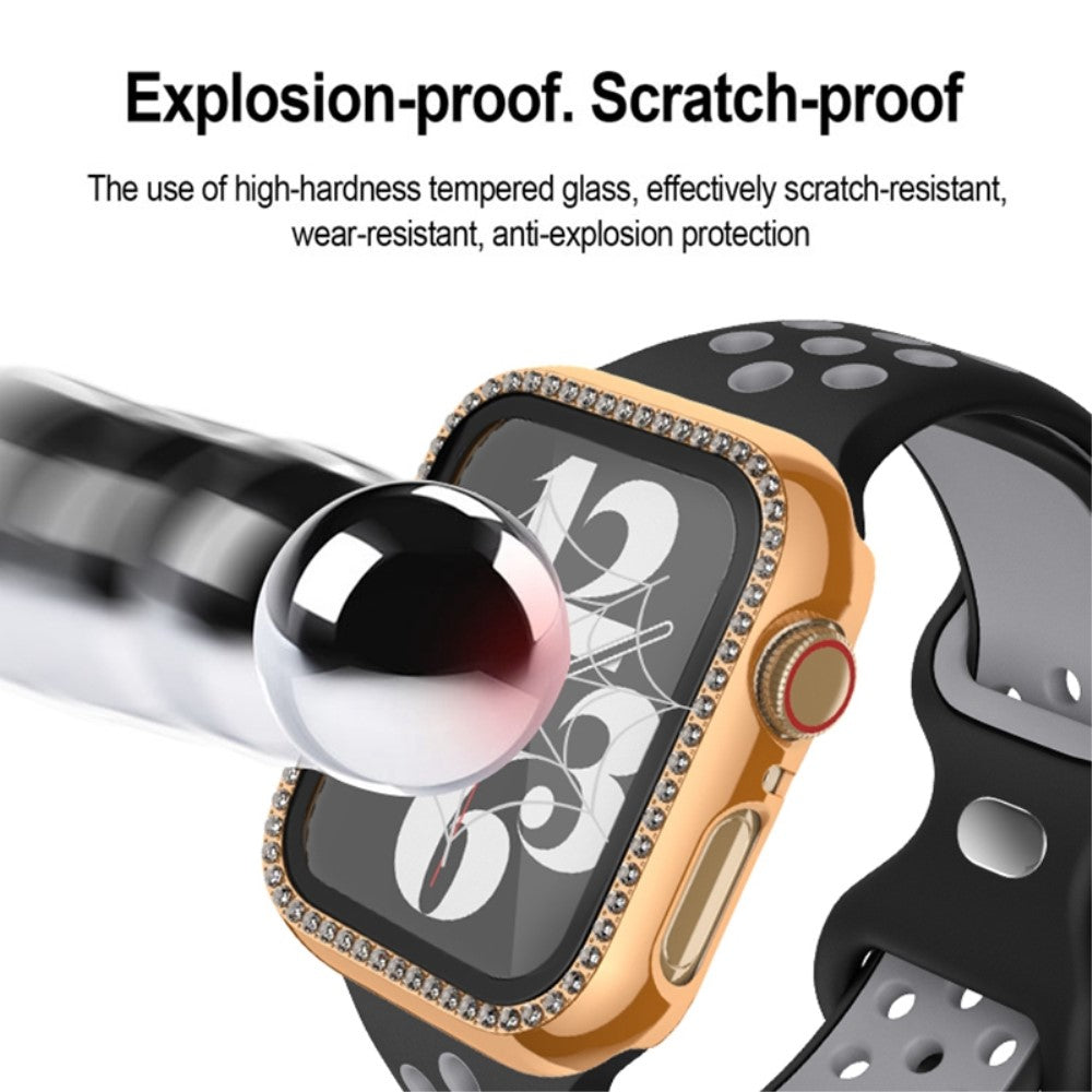 Vildt Flot Glas Universal Rem passer til Apple Smartwatch - Gennemsigtig#serie_3
