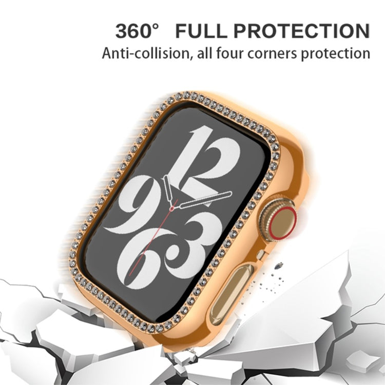 Super Flot Rhinsten Universal Rem passer til Apple Smartwatch - Sort#serie_5