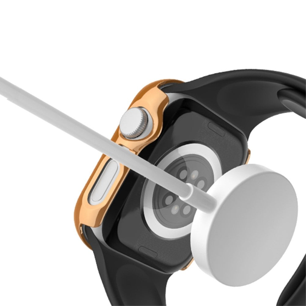 Smuk Rhinsten Og Glas Universal Rem passer til Apple Smartwatch - Sort#serie_5