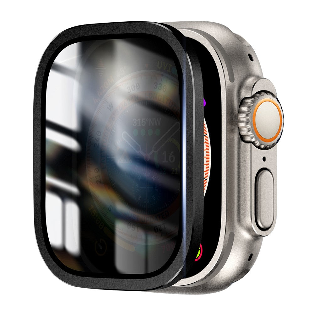 Glas Universal Skærmbeskytter passer til Apple Watch Ultra / Apple Watch Ultra 2 - Sort#serie_1
