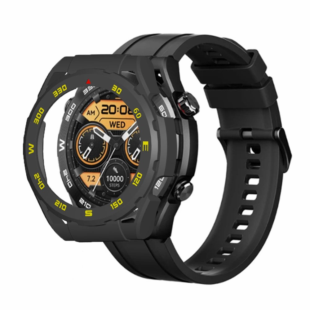 Haylou Watch R8 Protective Plastic Bumper - Black#serie_4