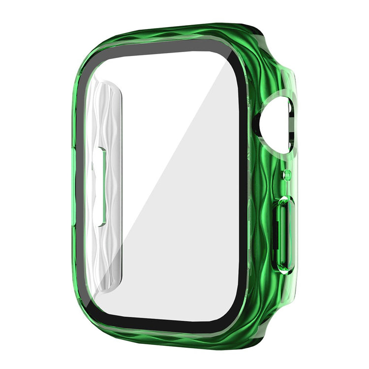 Remarkably Stylish Apple Smartwatch Universel Cover with Screen Protector in Glass - Green#serie_1