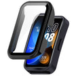 Super Pænt Universal Cover med Skærmbeskytter i Glas passer til Huawei Band 8 / Huawei Band 9