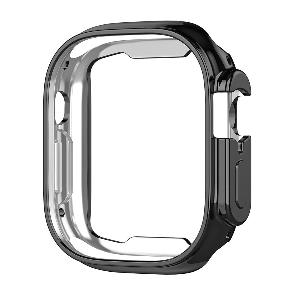 Apple Watch Ultra / Apple Watch Ultra 2 Flexible Silicone Universel Bumper - Black#serie_1