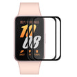 Silikone HD 3D Kurvet Skærmbeskytter passer til Samsung Galaxy Fit 3