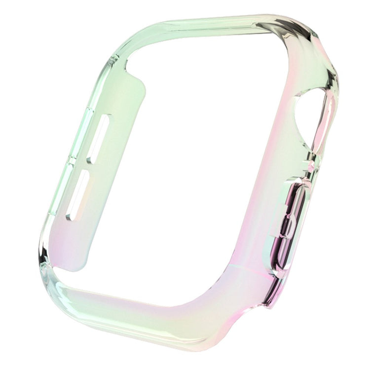 Apple Watch Series 10 46mm Case Electroplated Hollow Hard Bump Resistant Watch Protective Cover - Colorful#serie_6