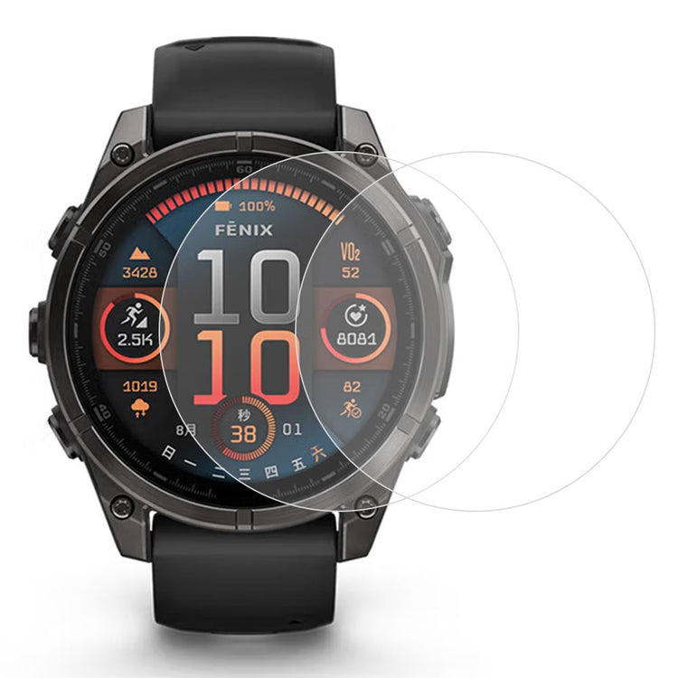 2Pcs Garmin Fenix 8 51mm Watch Screen Protector Clear TPU Film#serie_1
