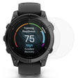 2stk Silikone Skærmbeskytter passer til Garmin Fenix E 47mm