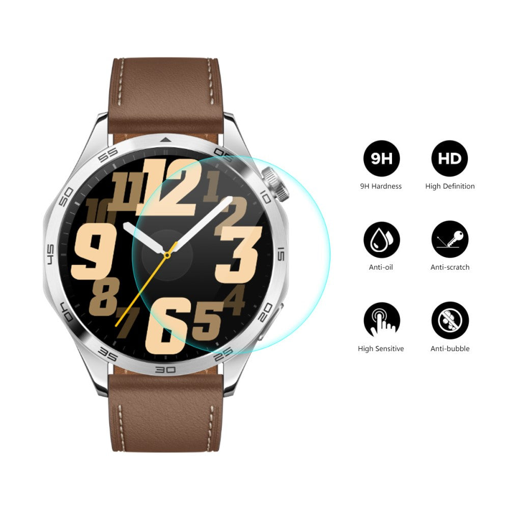 Silikone Skærmbeskytter passer til Huawei Watch GT 4 46mm - Gennemsigtig#serie_508