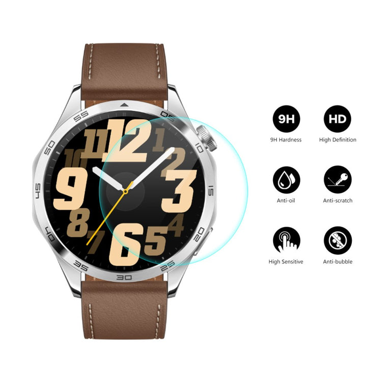 Silikone Skærmbeskytter passer til Huawei Watch GT 4 46mm - Gennemsigtig#serie_509