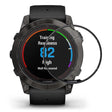 5stk Silikone 3D Kurvet Skærmbeskytter passer til Garmin Fenix 7X Pro