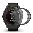2stk Silikone 3D Kurvet Skærmbeskytter passer til Garmin Fenix 7S Pro