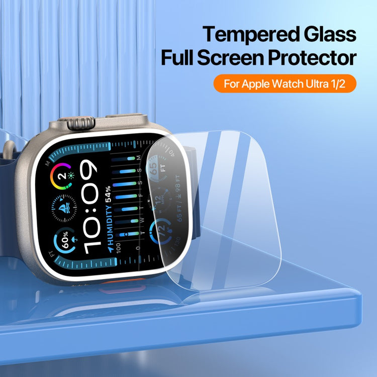 Glas Skærmbeskytter passer til Apple Watch Ultra - Gennemsigtig#serie_781