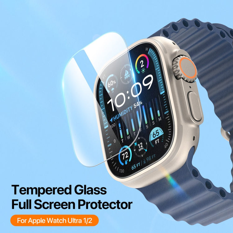 Glas Skærmbeskytter passer til Apple Watch Ultra - Gennemsigtig#serie_781