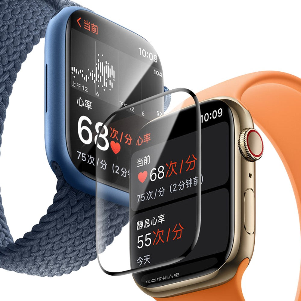 Mega Fint Silikone Universal Rem passer til Apple Smartwatch - Gennemsigtig#serie_783