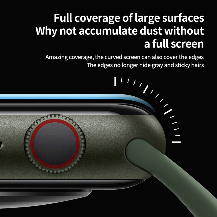 Supercool Silikone Universal Rem passer til Apple Smartwatch - Gennemsigtig#serie_795