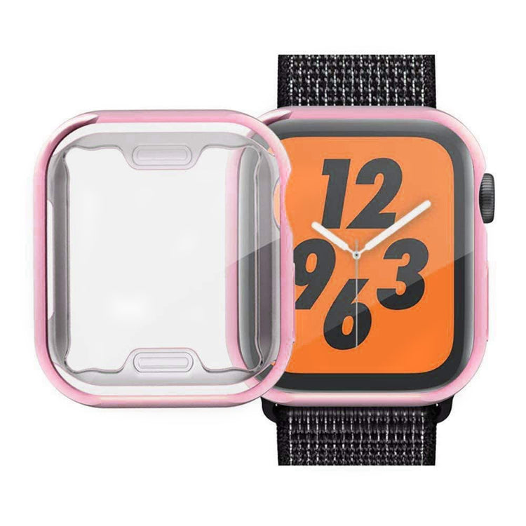 Apple Watch Ultra 2 49mm / Ultra 49m flexible Case with Screen Protector All Around Electroplated Watch Cover - Pink#serie_2