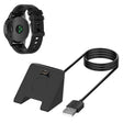 Metal Og Silikone USB Ladestation passer til Garmin Smartwatch