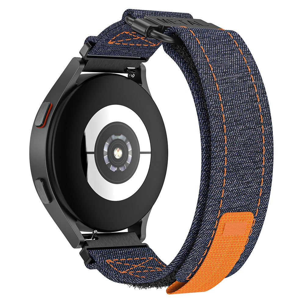 Supercool Nylon Universal Rem passer til Samsung Smartwatch - Sort#serie_2
