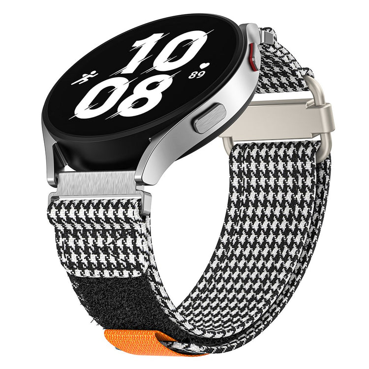 Supercool Nylon Universal Rem passer til Samsung Smartwatch - Sort#serie_3